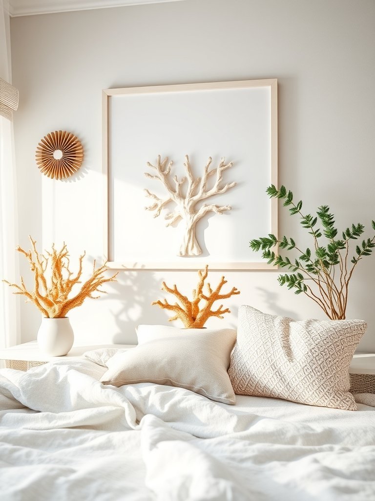 Use Coral Wall Decor