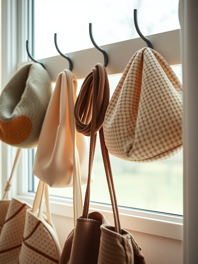 Use Hooks for Bags
