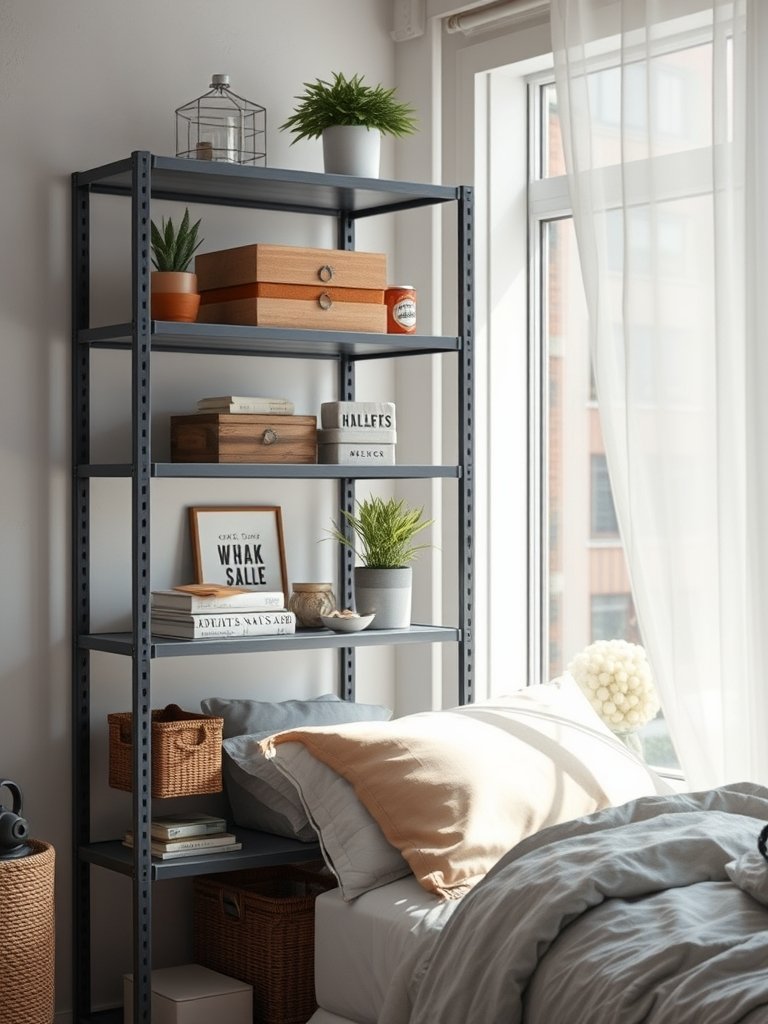 Use Industrial Metal Shelving Units