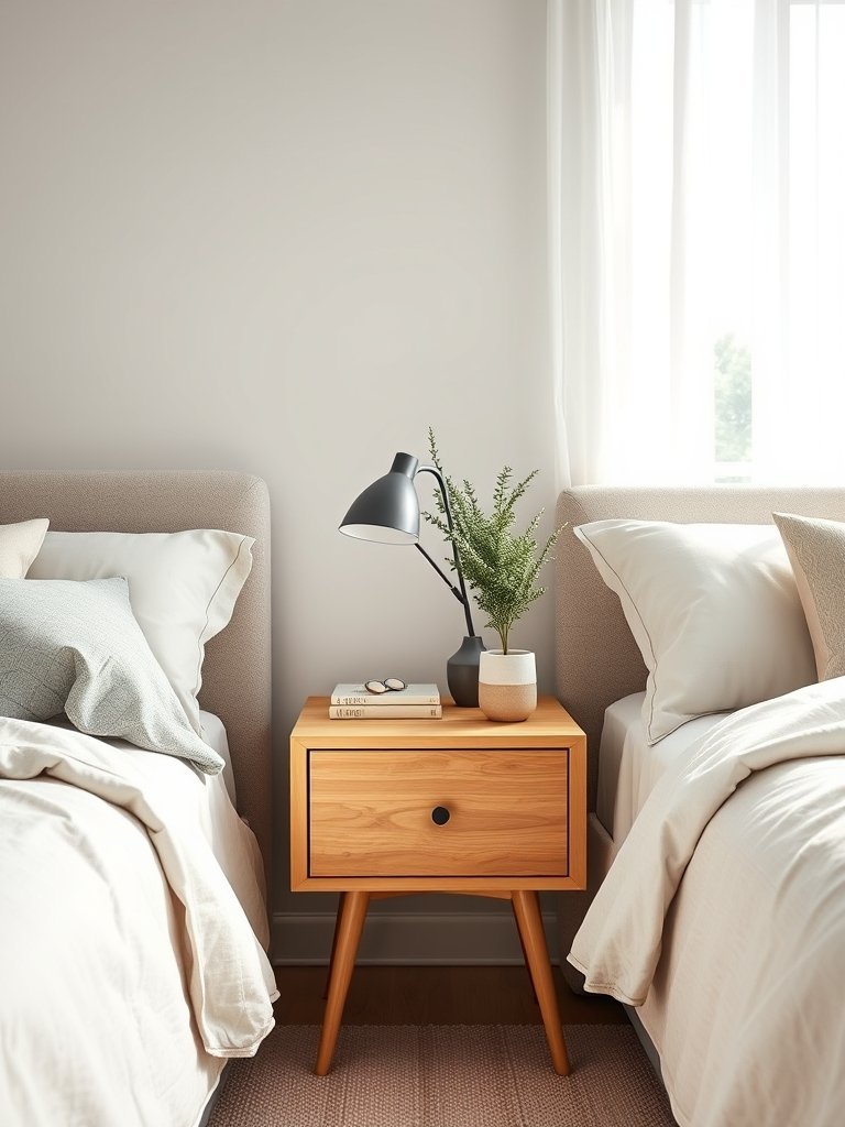 Use Matching Bedside Tables
