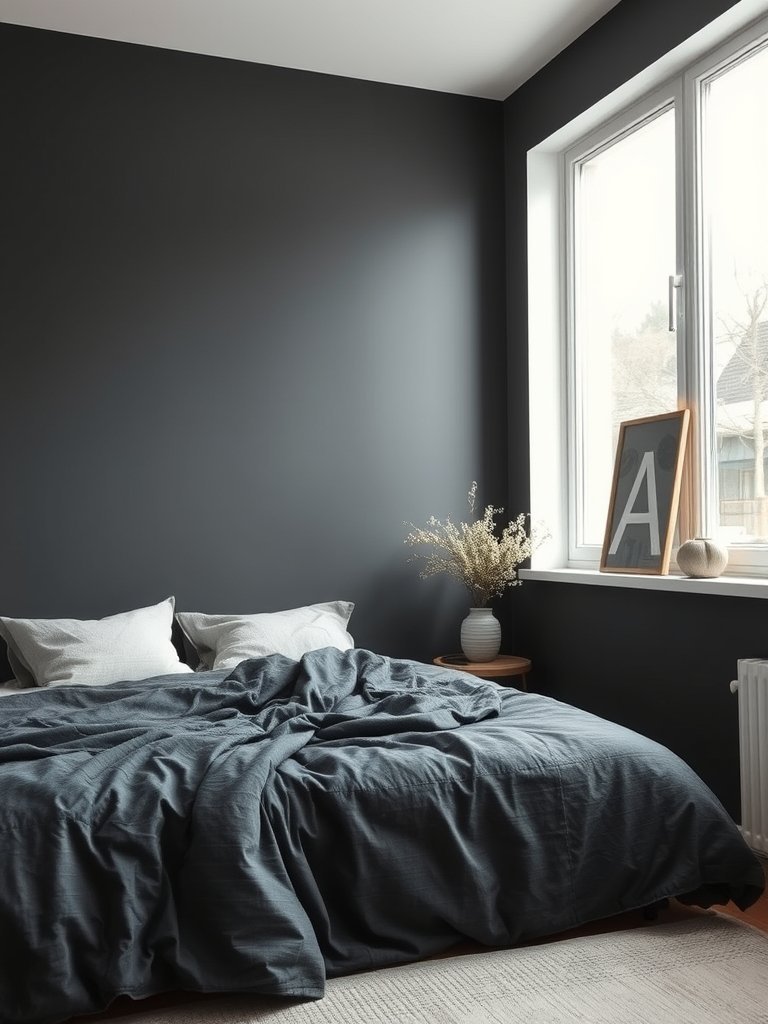 Use Matte Charcoal Paint on Every Wall