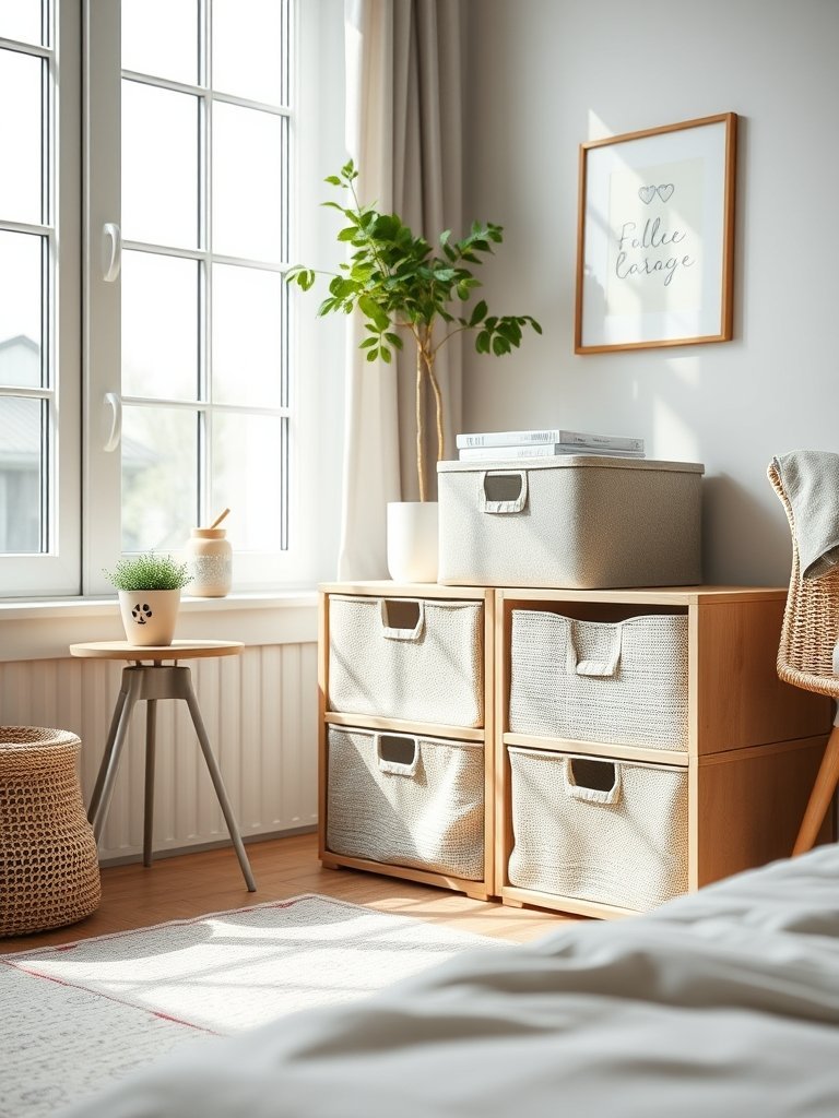 Use Modular Storage Bins