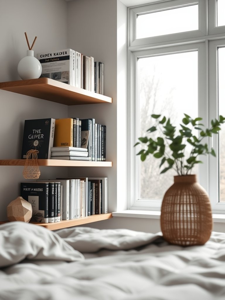 Use Open Shelving for Books