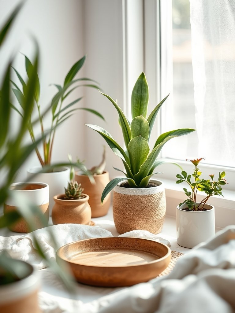 Use Plants as Living Decor