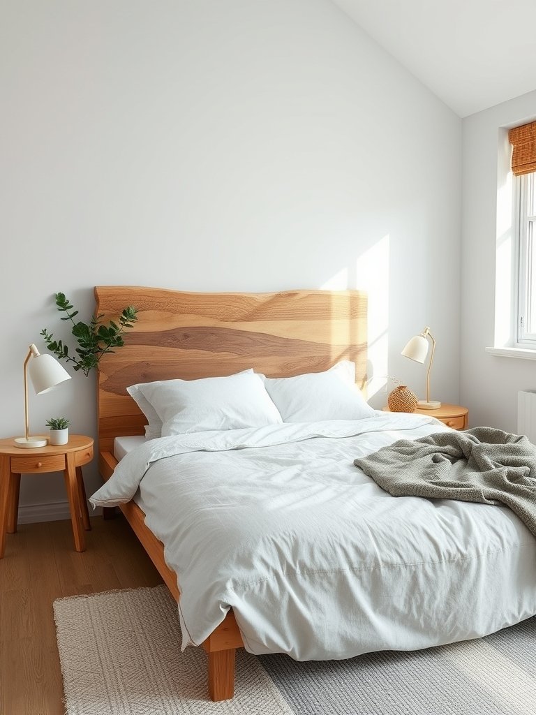 Use Raw Wood Bed Frames