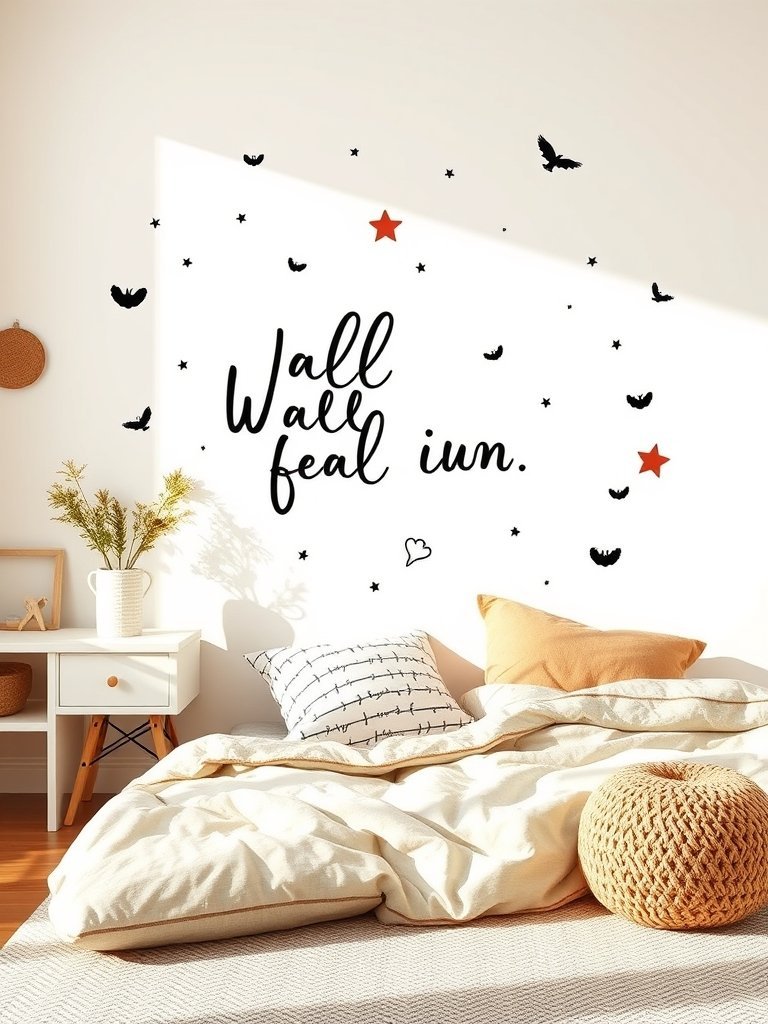 Use Removable Wall Stickers For Fun