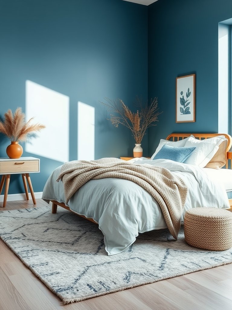 Use Rugs To Anchor Space