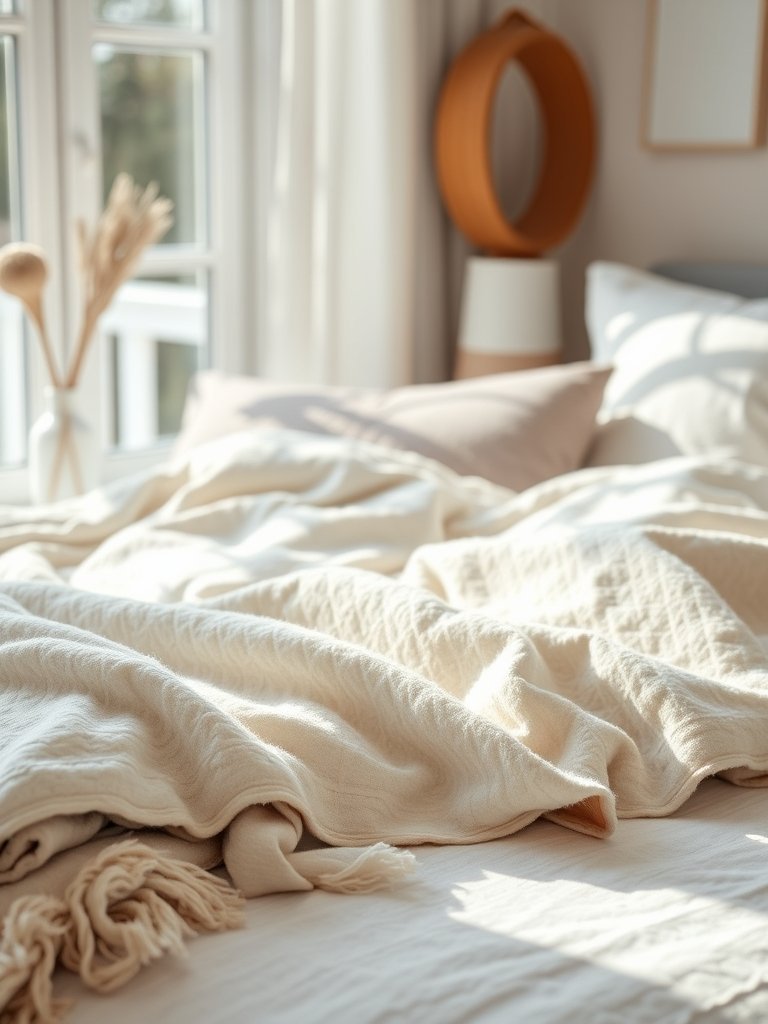 Use Soft Throw Blankets