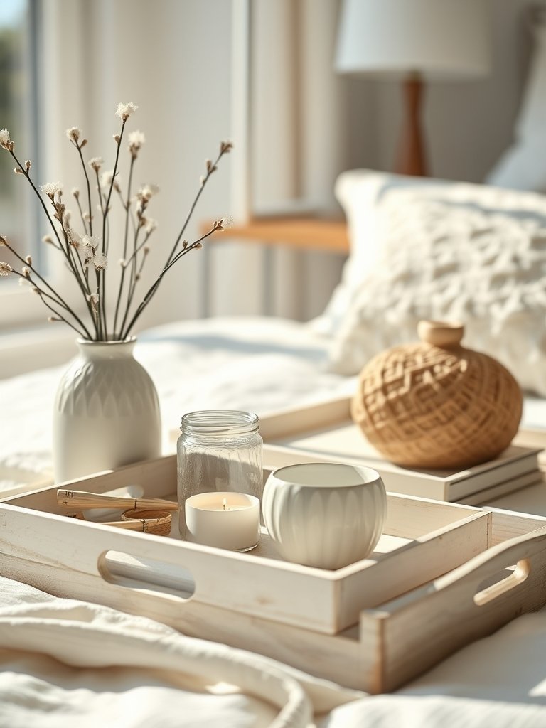 Use Trays for Organization