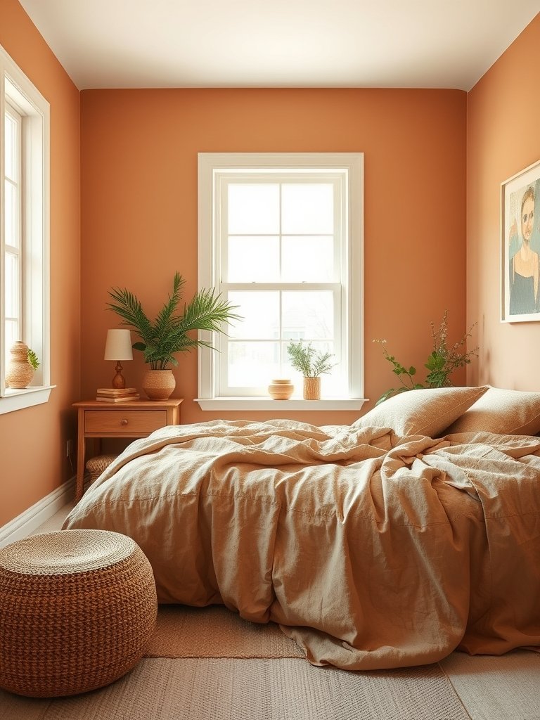 Use Warm Clay Paint Colors