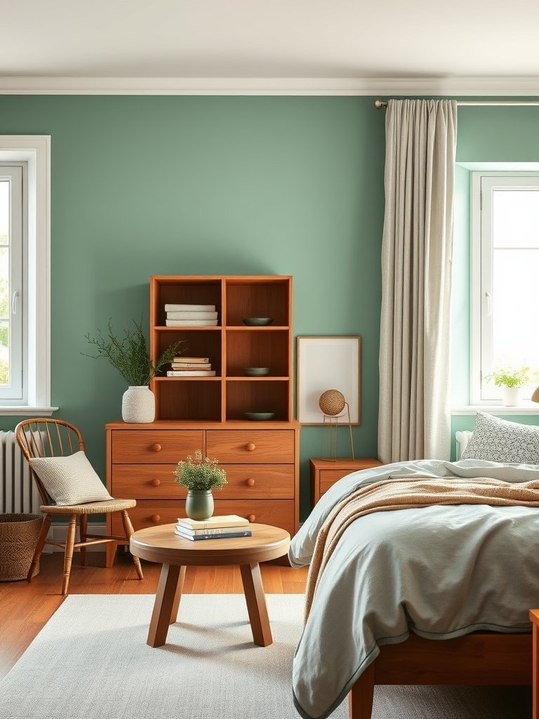 Use Warm Wood Furniture