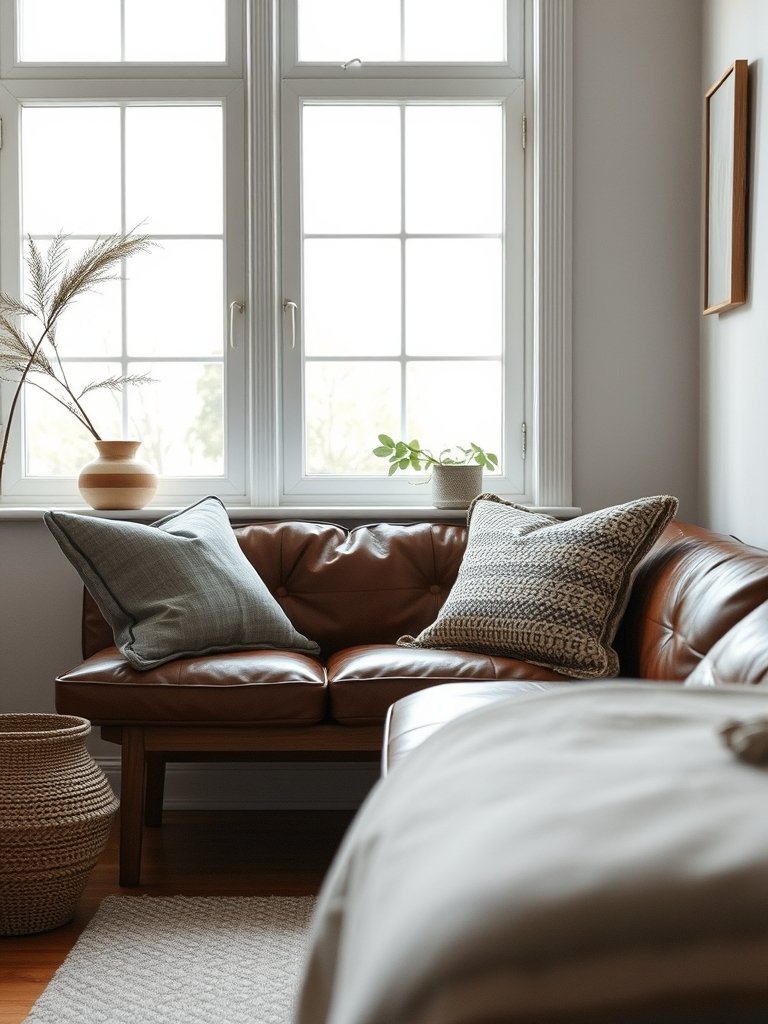 Utilize Leather Bench Seating