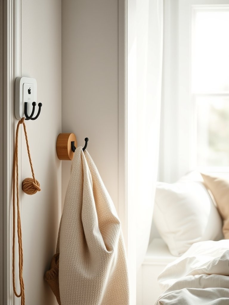 Wall Hooks for Storage