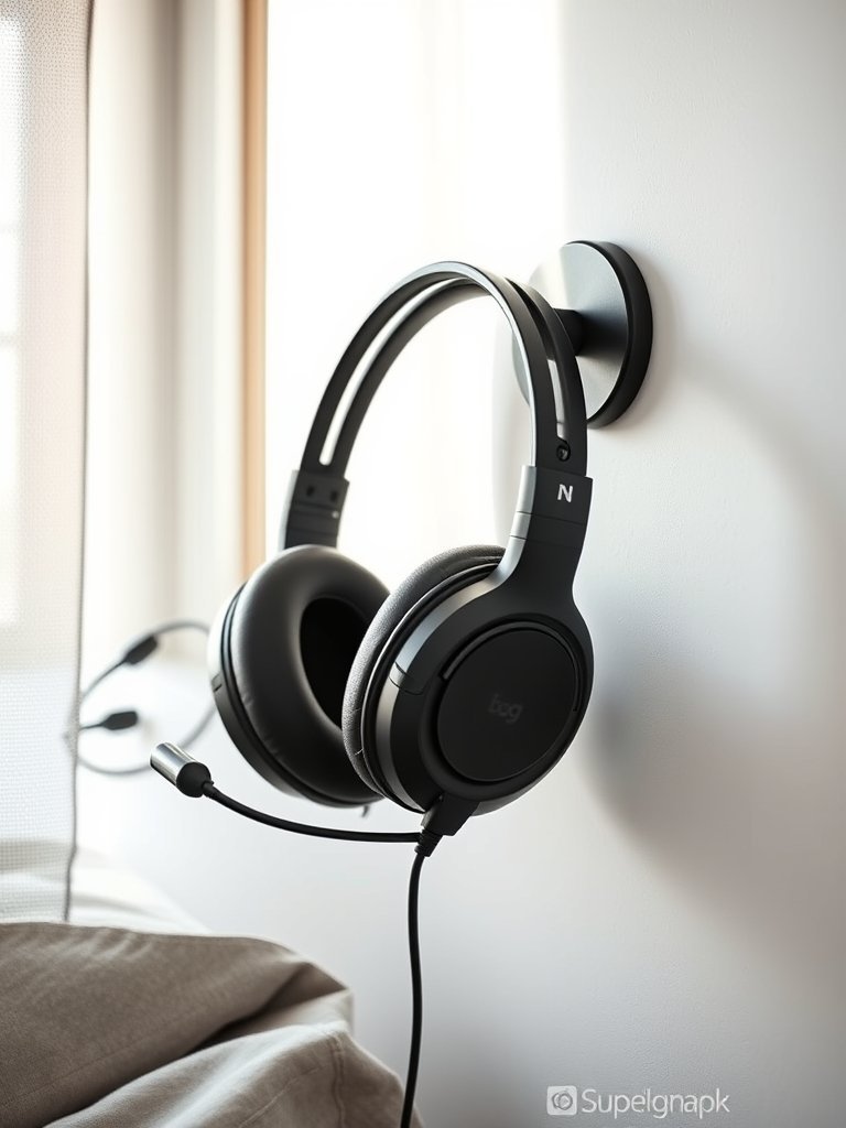 Wall Mounted Gaming Headset Hook