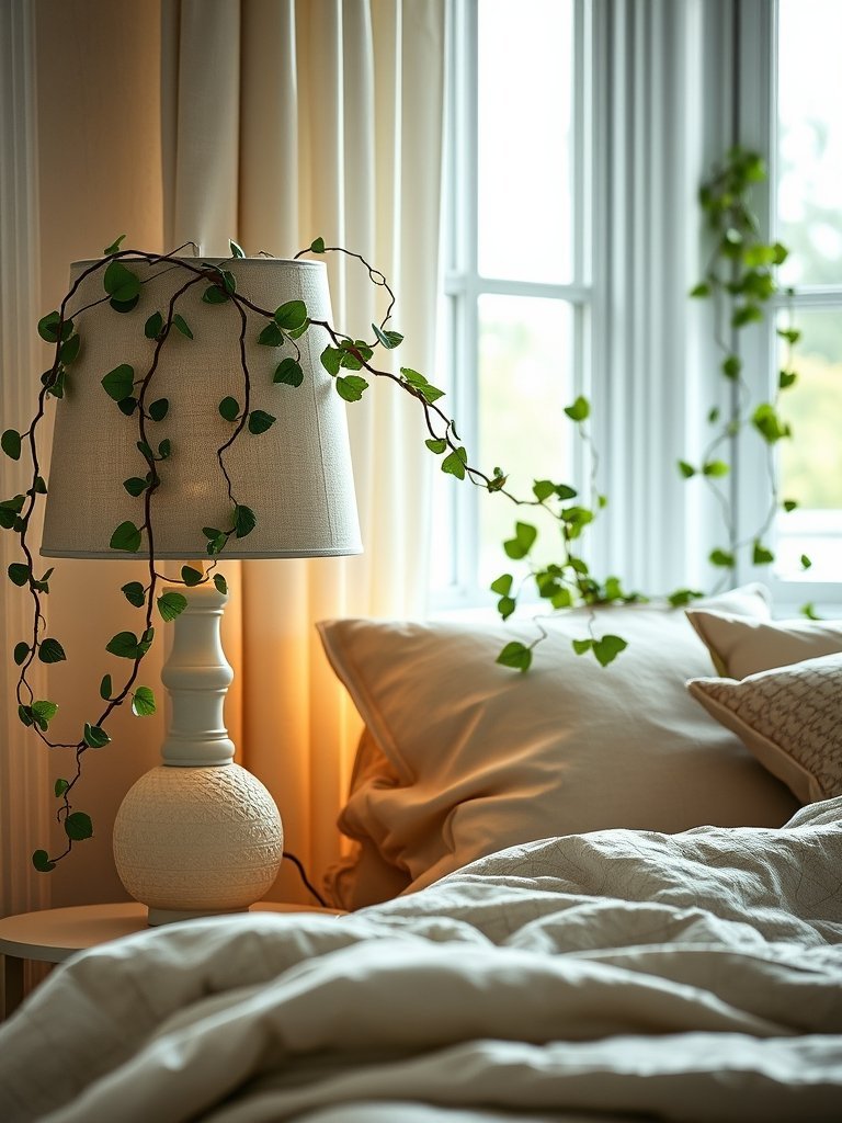 Wrap Vines Around Lamps