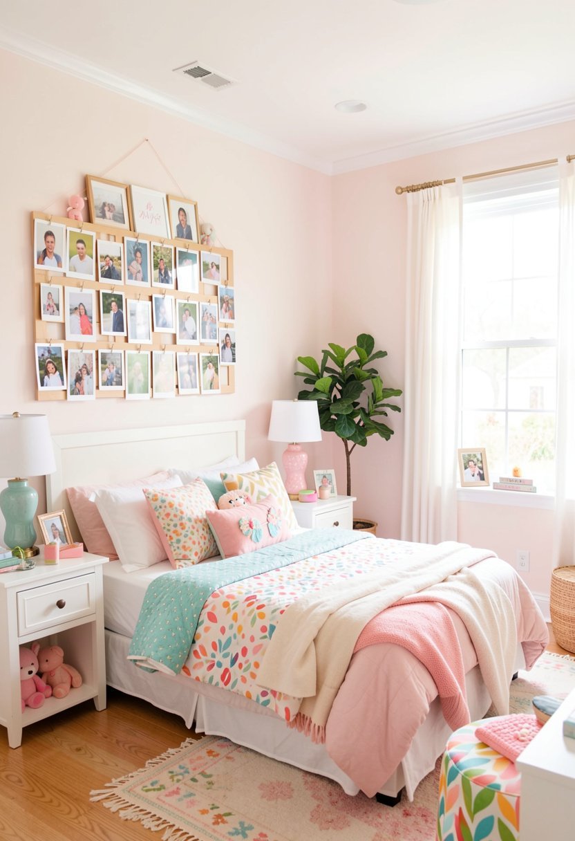A DIY Shared Photo Wall
