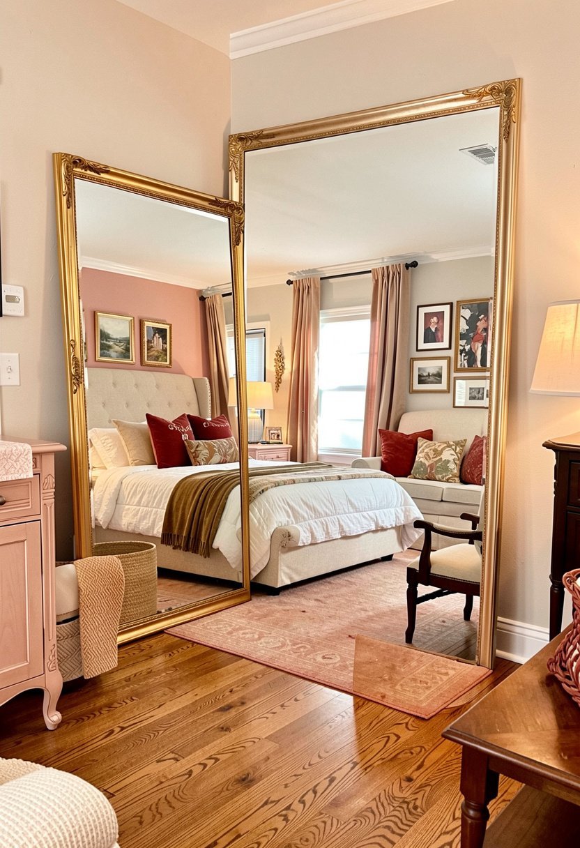 Add a Huge Floor Mirror