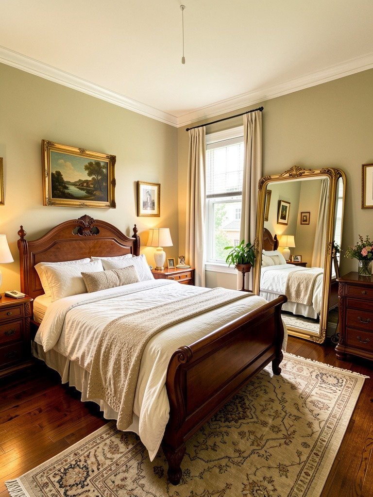 Add a Large Floor Mirror