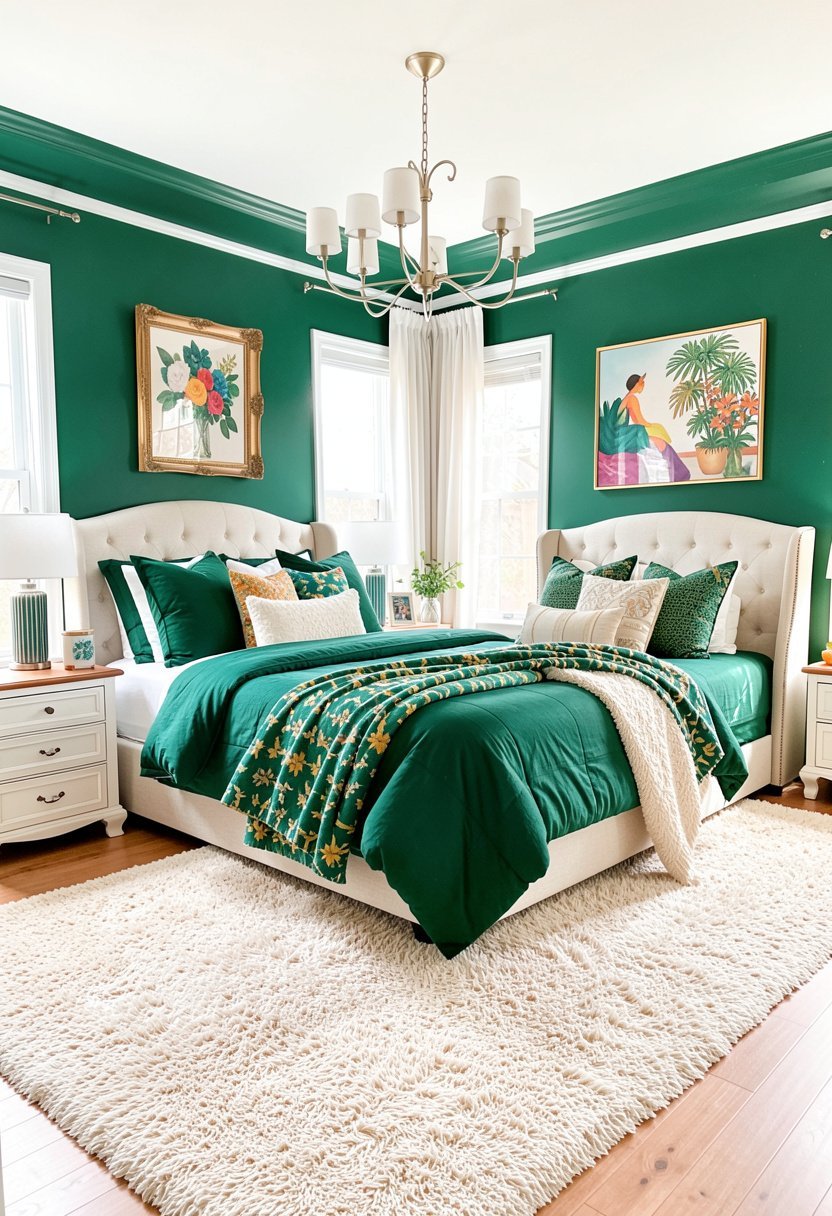 Add a Plush Cream Rug