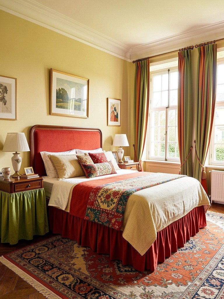 Add a Skirted Side Table
