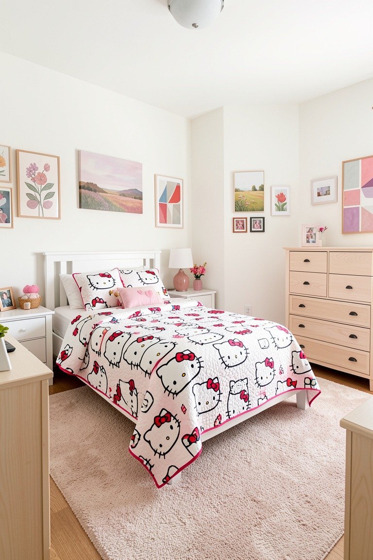 Add a Soft Area Rug for Warmth