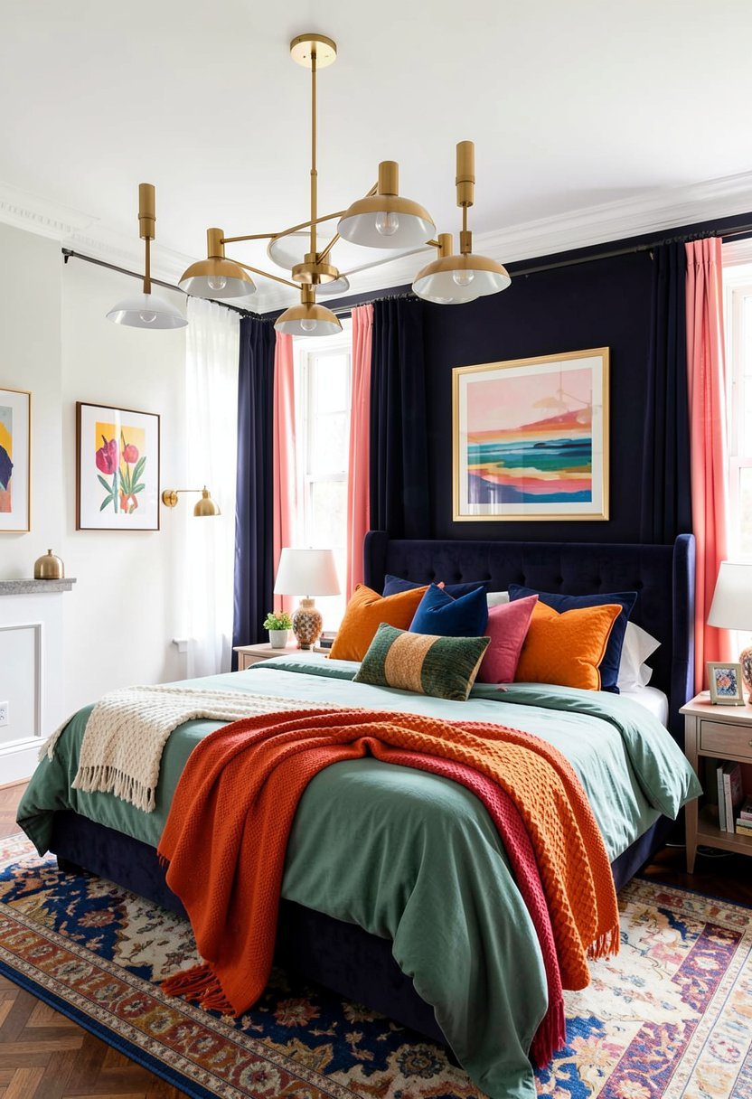 Add Brass Lighting for Contrast