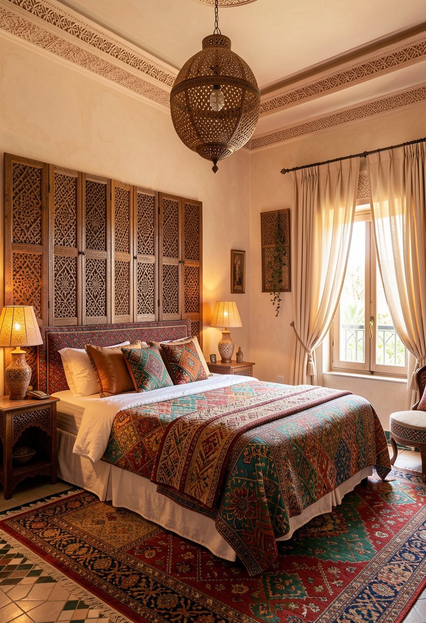 Add Carved Wooden Accent Screens