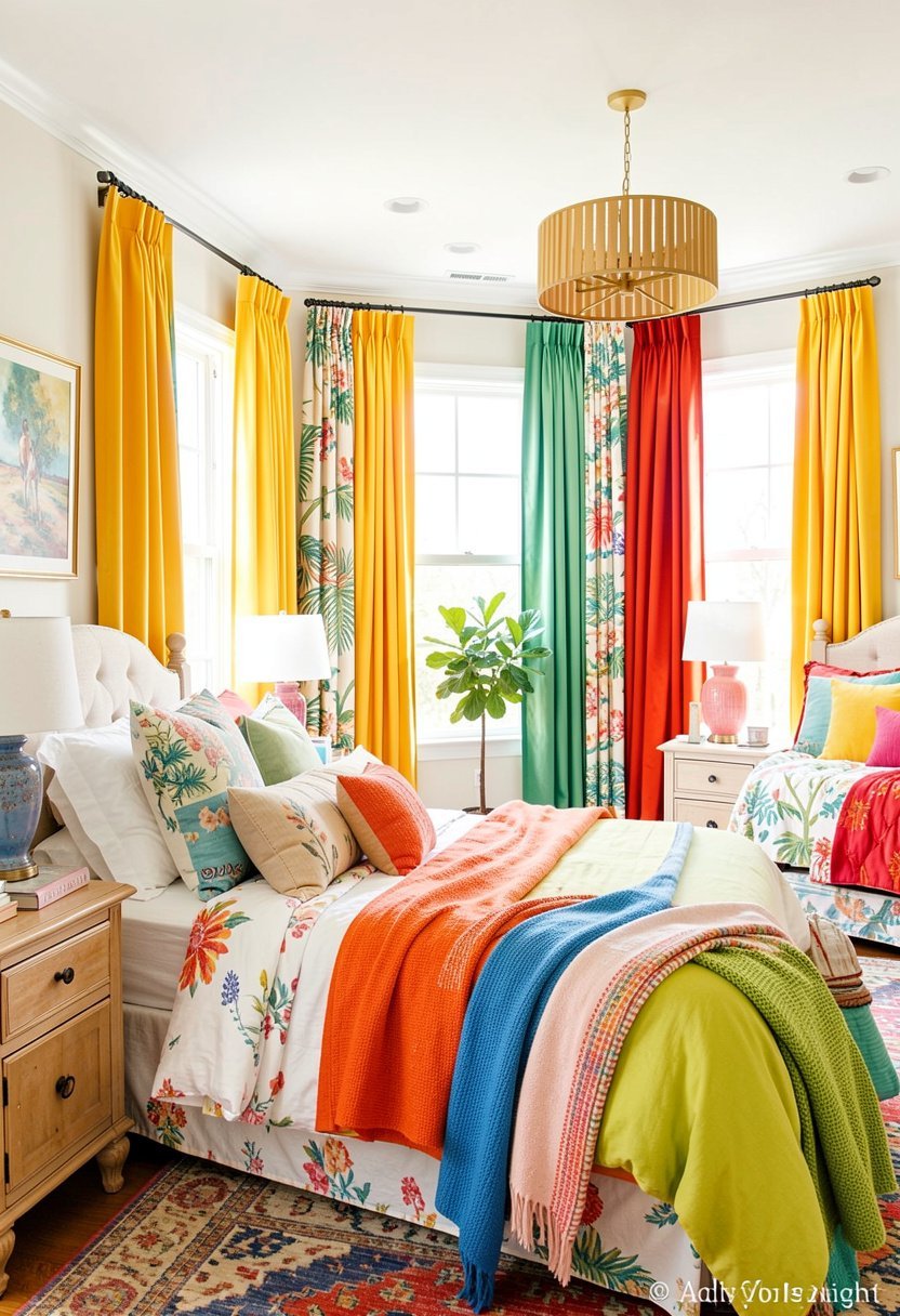 Add Curtains for Height