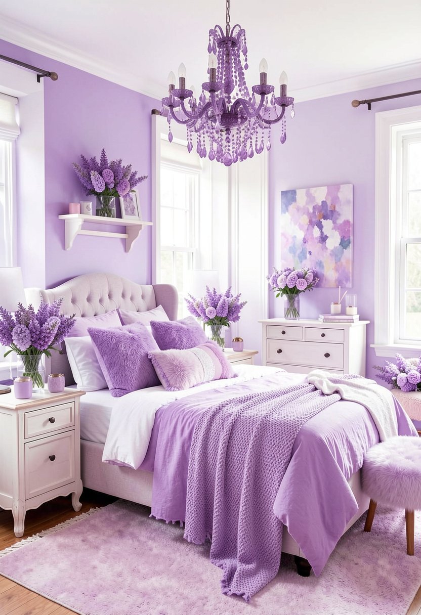 Add Lilac Fresh Flowers