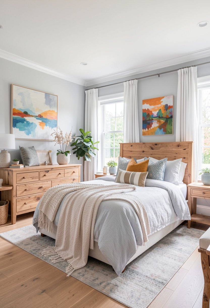 Add Natural Wood for Contrast