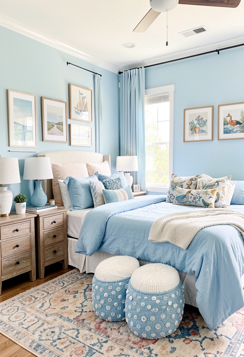 Add Natural Wood Nightstands