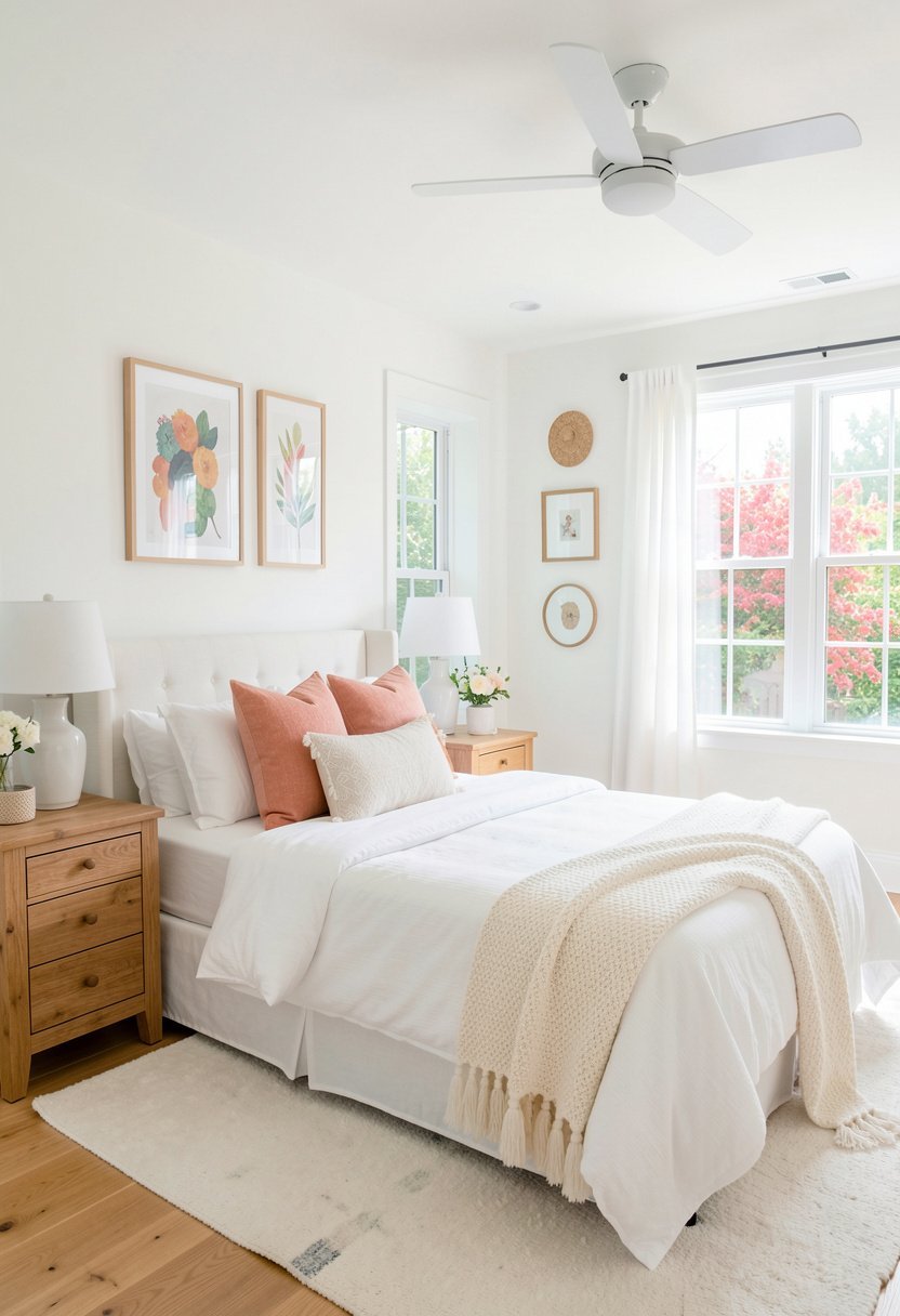 Add Natural Wood Nightstands