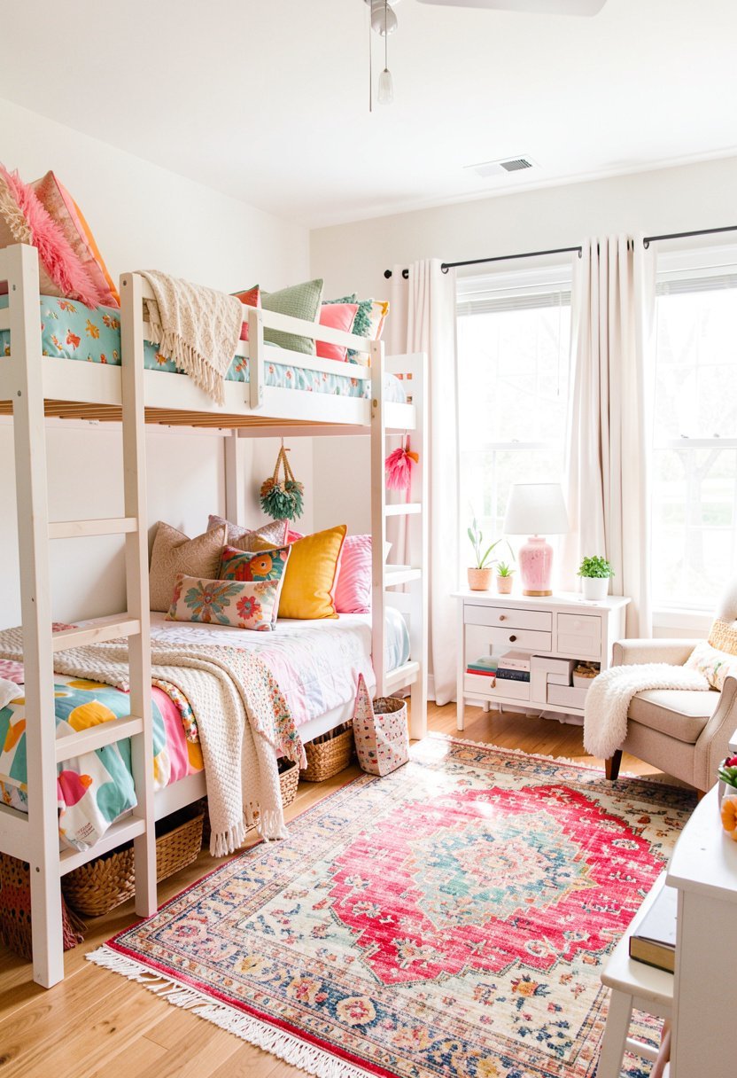 Add Rugs for Comfort