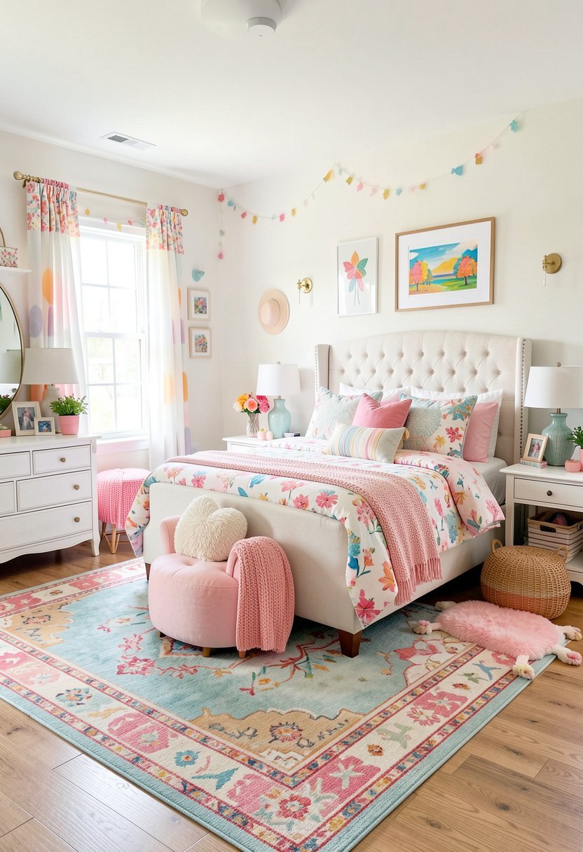 Add Rugs for Comfort