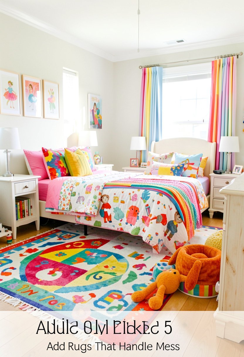 Add Rugs That Handle Mess