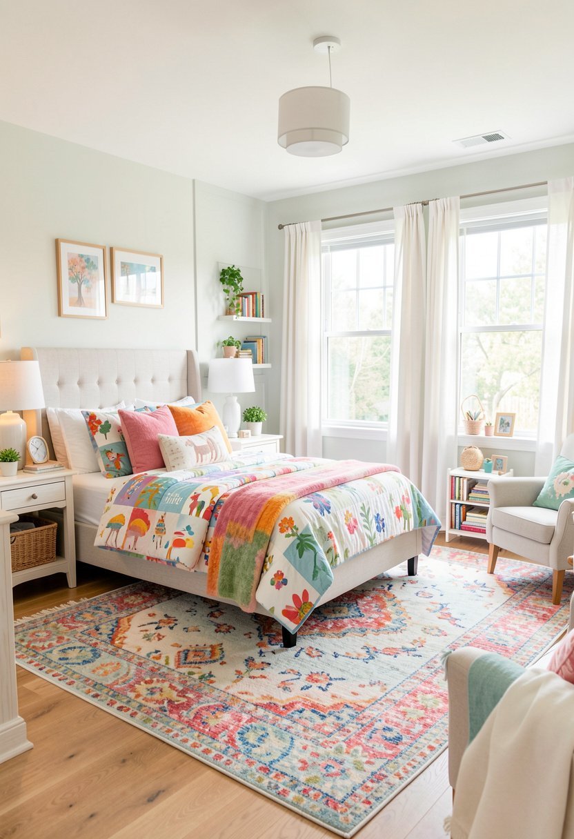 Add Soft Area Rugs