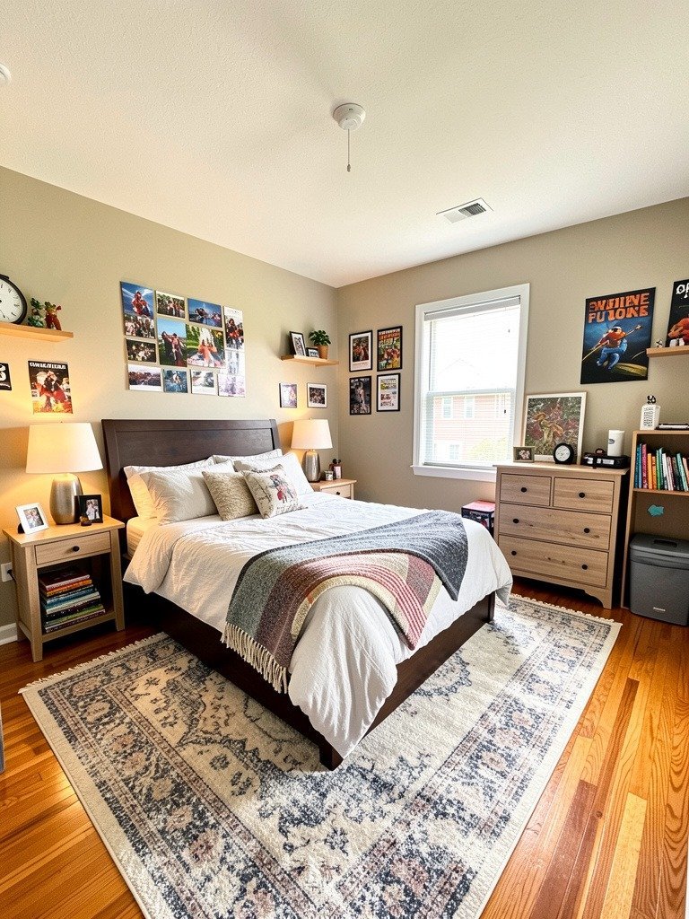Add Soft Rugs for Cold Floors