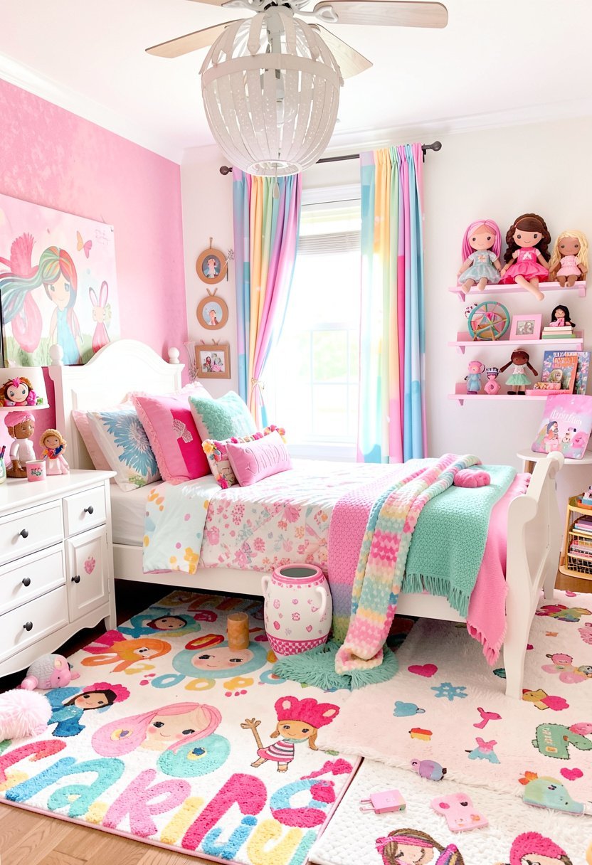 Add Soft Rugs for Play