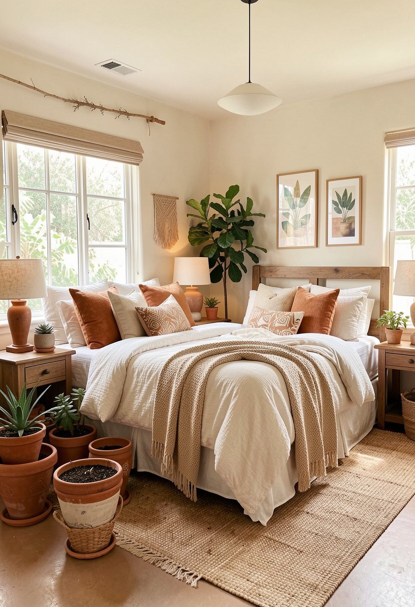 Add Terracotta Floor Pots