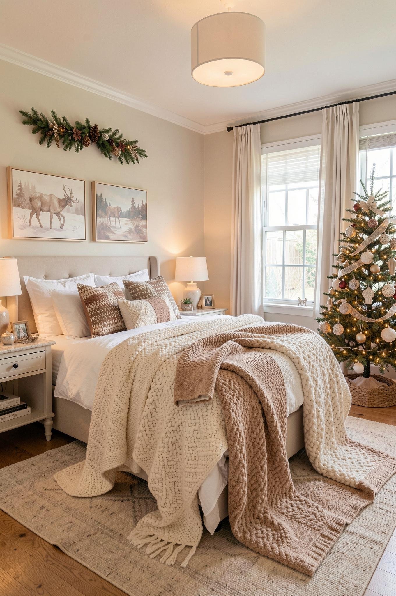 Add Thick Wool Throw Blankets