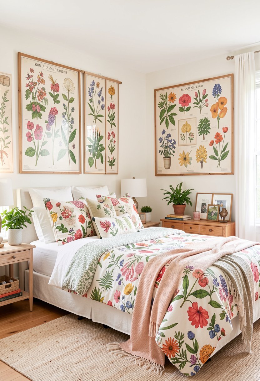 Add Vintage Botanical Wall Charts