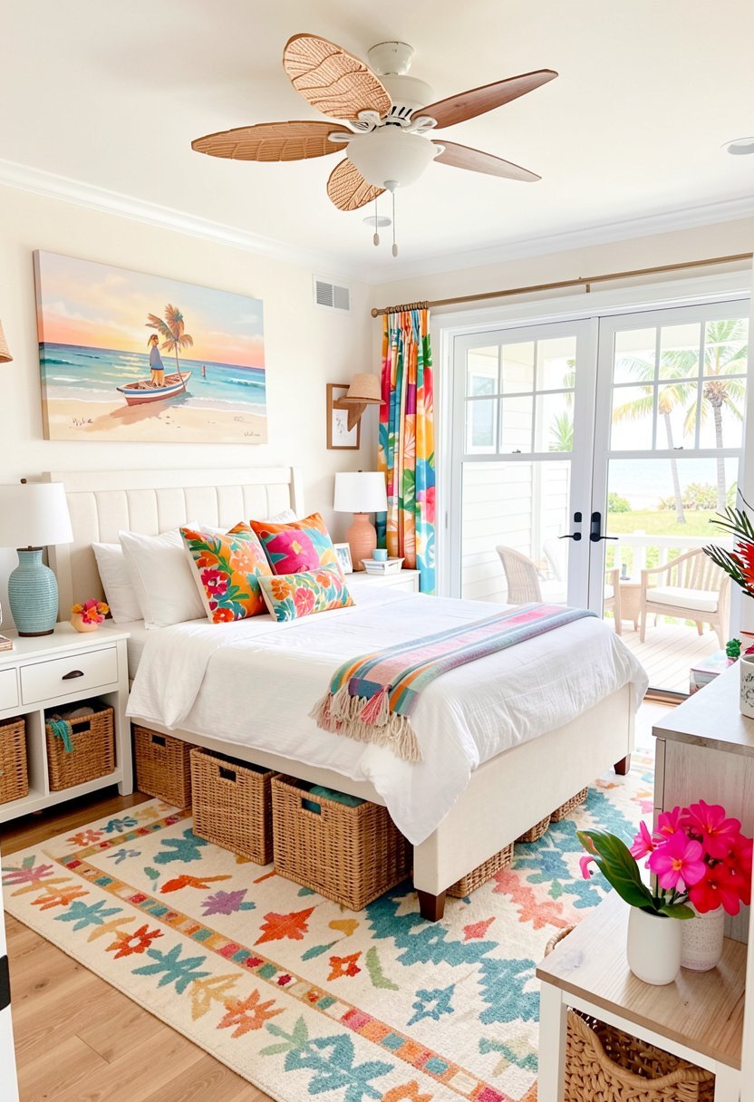 Add Woven Baskets for Storage