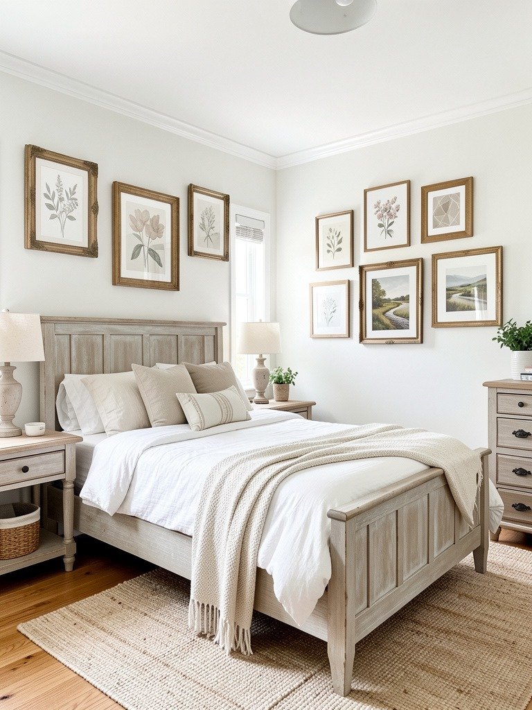 Antique Frames Personalize Walls
