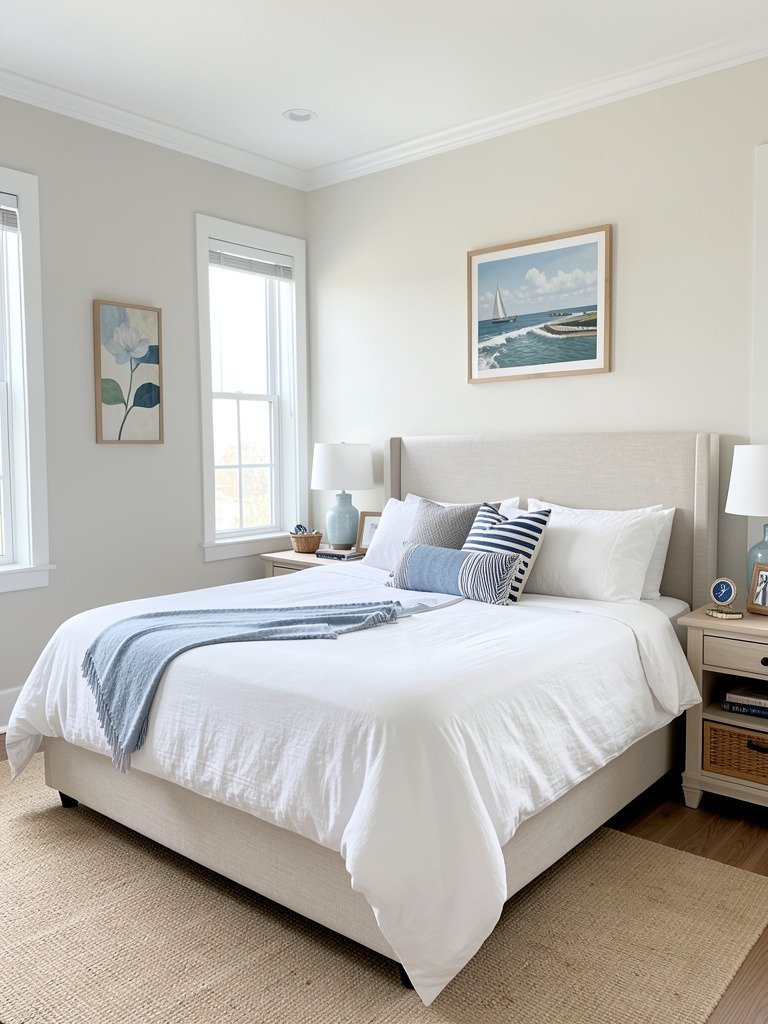 Bring in Crisp White Linen Bedding