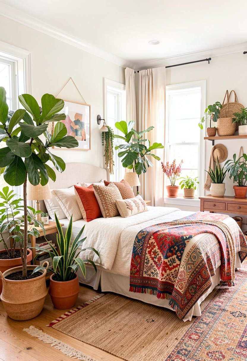 Bring in Large Potted Plants