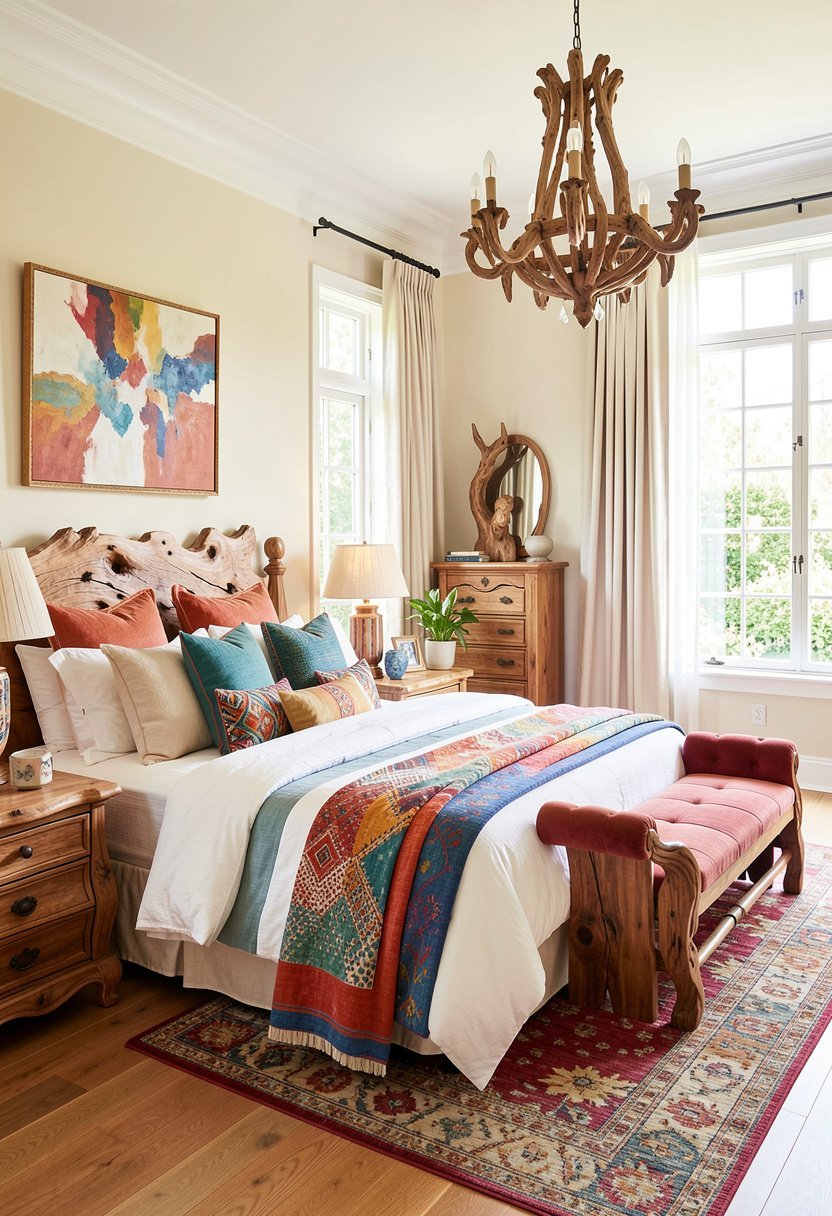 Bring in Natural Wood Pieces