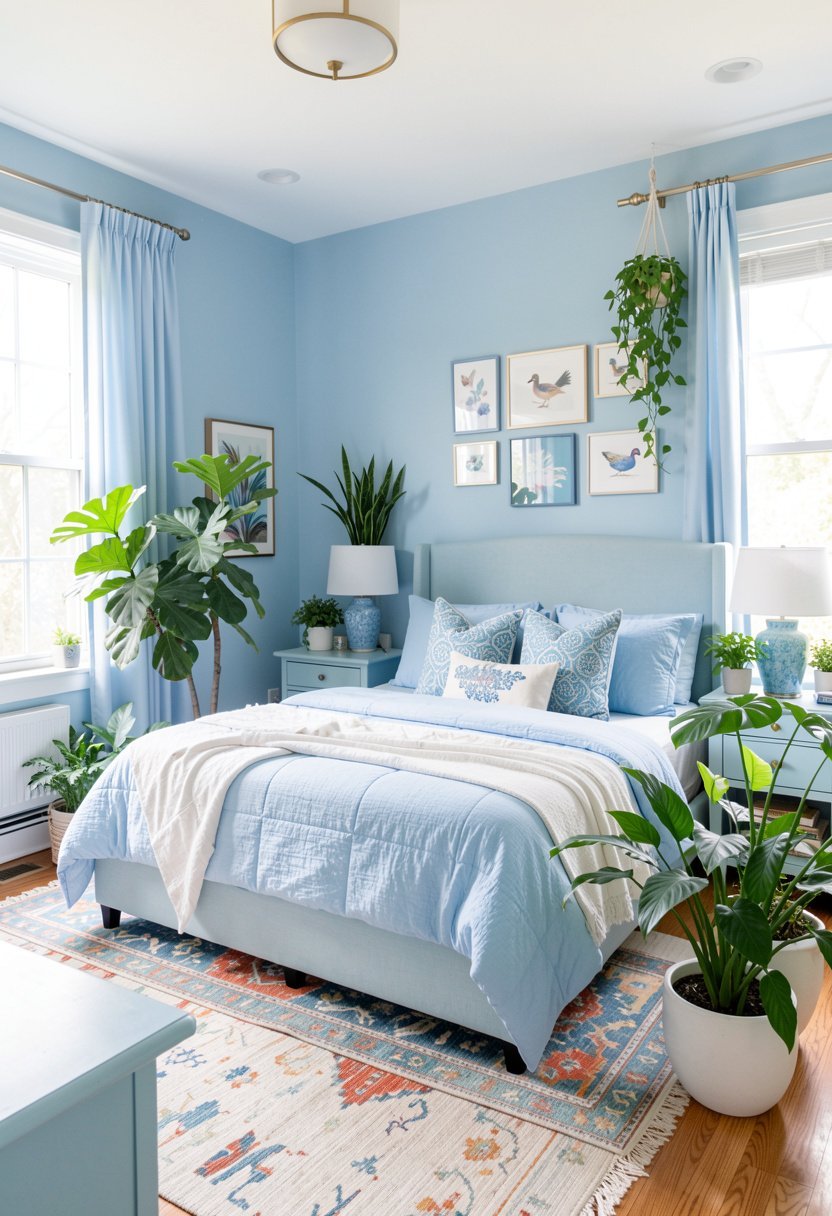 Bring in Potted Green Plants