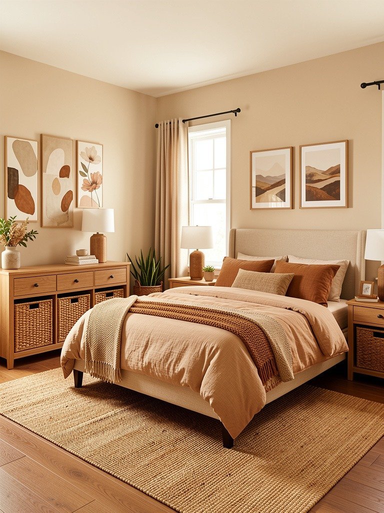 Bring in Woven Baskets for Storage