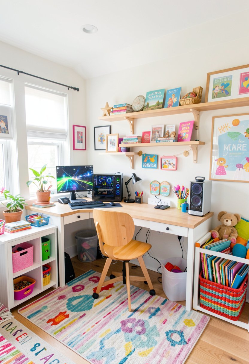 Build a Tech Station Desk