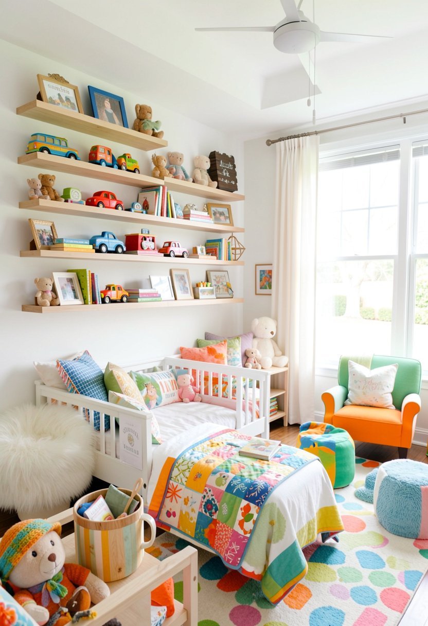 Build Up with Wall Shelves